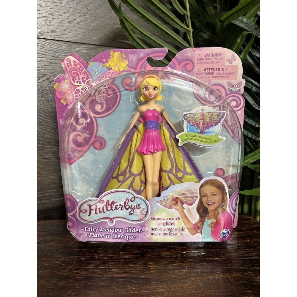 Spin Master FlutterBye Fairy Meadow Glider Buttercup. NIB!